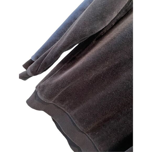 Original Penguin black velour  pullover crewneck - M - Picture 7 of 8